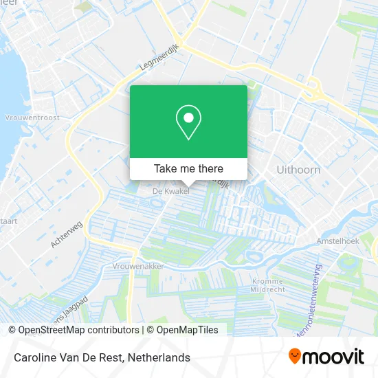 Caroline Van De Rest map