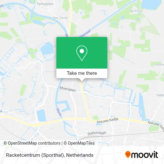 Racketcentrum (Sporthal) Karte