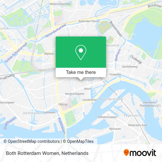 Both Rotterdam Women map