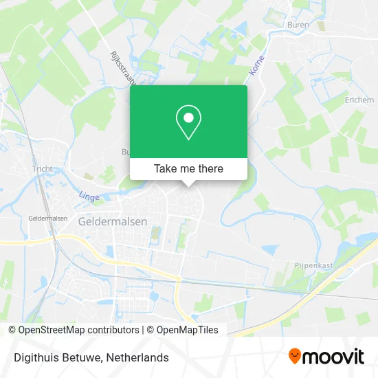Digithuis Betuwe map