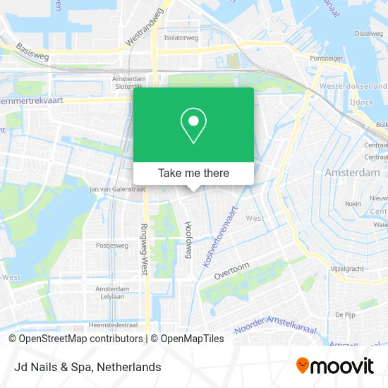 Jd Nails & Spa map