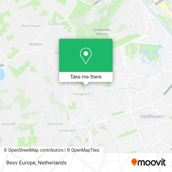 Besv Europe map