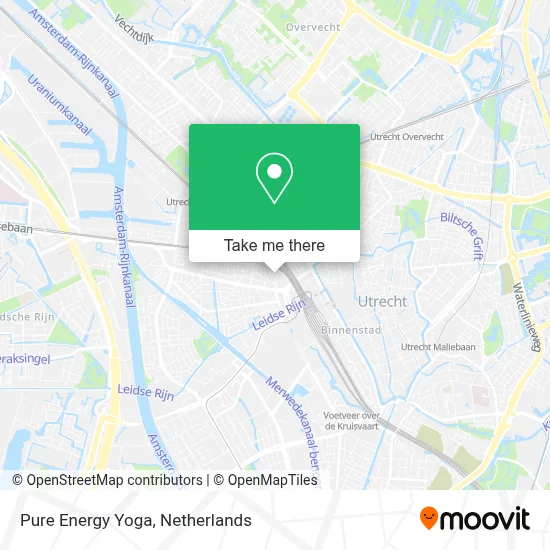 Pure Energy Yoga map