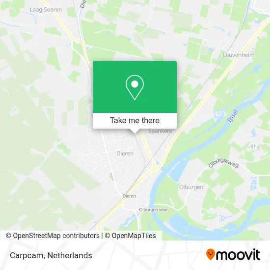 Carpcam map