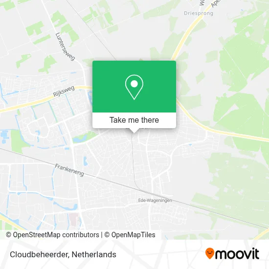 Cloudbeheerder Karte