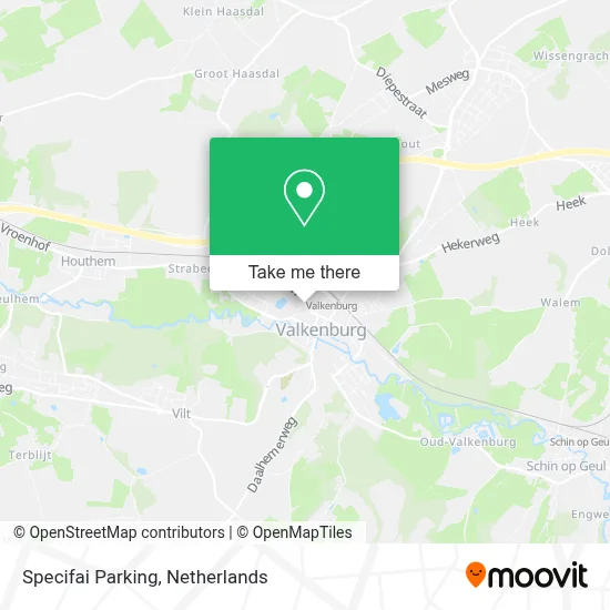 Specifai Parking map