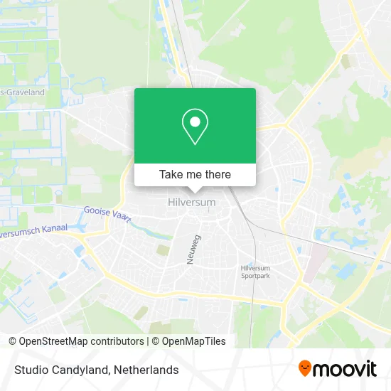 Studio Candyland map