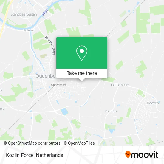Kozijn Force map
