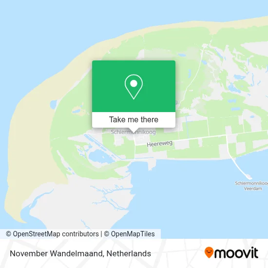 November Wandelmaand map
