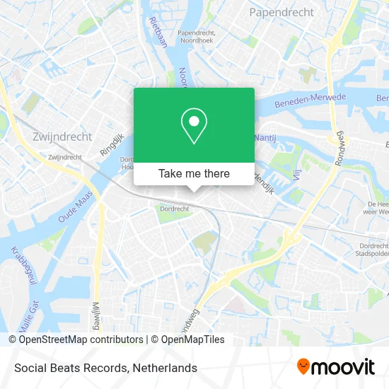 Social Beats Records map