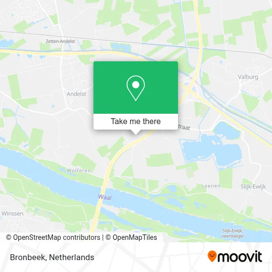 Bronbeek Karte