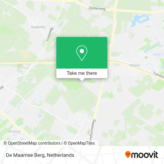 De Maarnse Berg map
