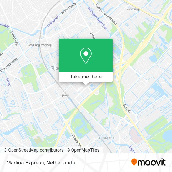 Madina Express map