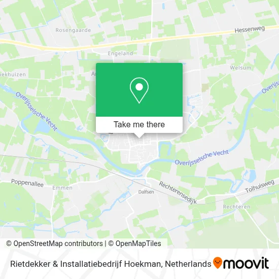 Rietdekker & Installatiebedrijf Hoekman map