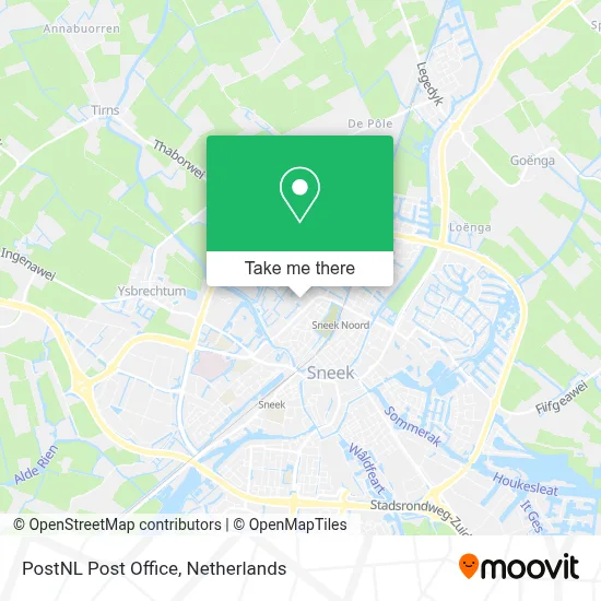 Postnl Postkantoor map