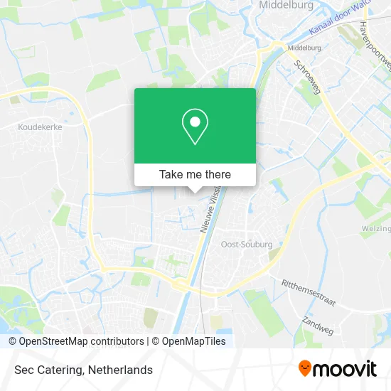 Sec Catering map