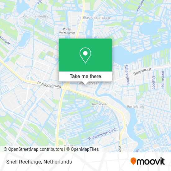 Shell Recharge map