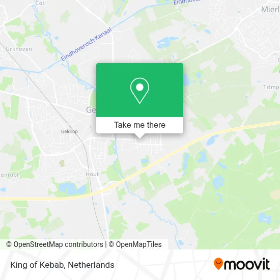 King Of Kebab map