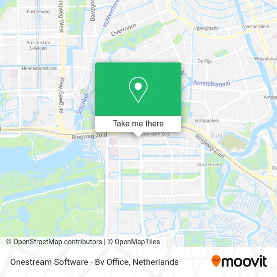Onestream Software - Bv Office map