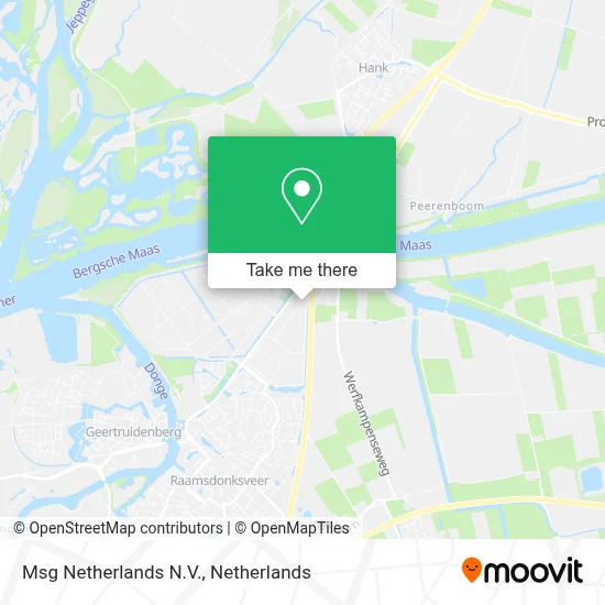 Msg Netherlands N.V. map