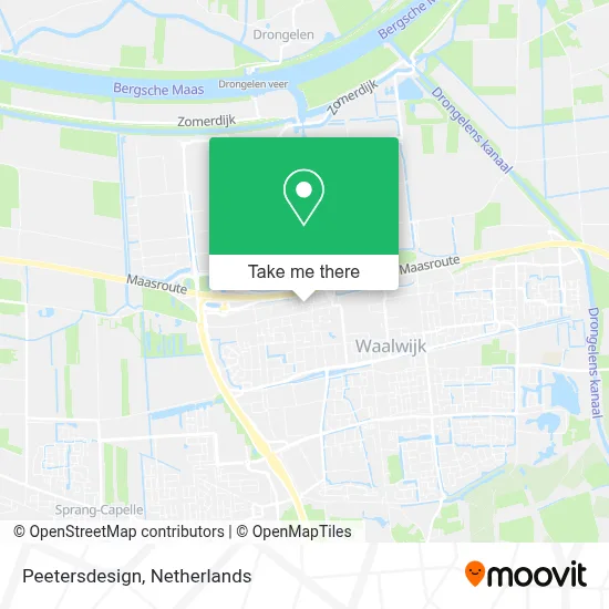 Peetersdesign map
