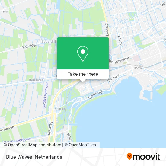 Blue Waves map