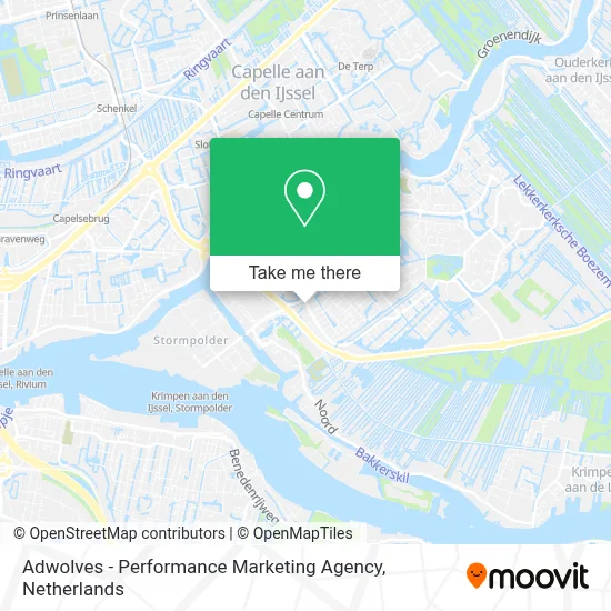 Adwolves - Performance Marketing Agency map