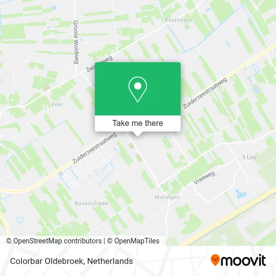Colorbar Oldebroek Karte