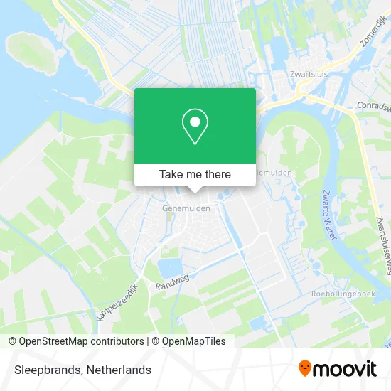 Sleepbrands map