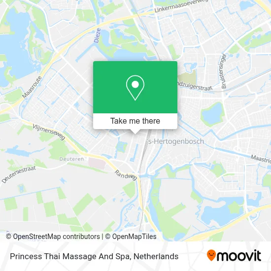 Princess Thai Massage And Spa map