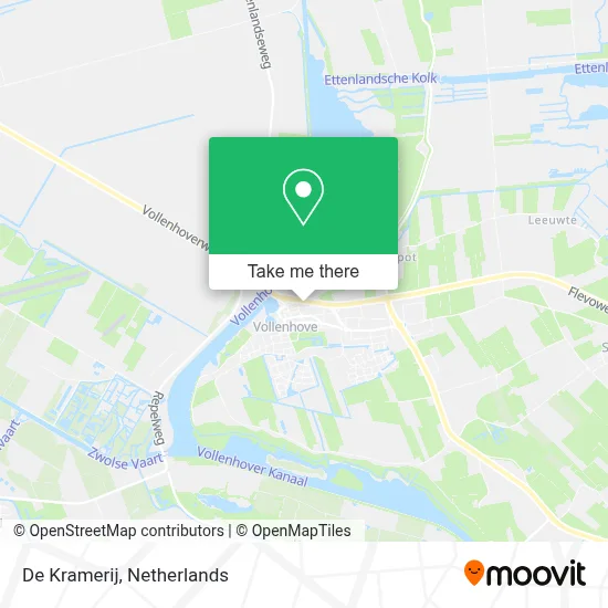 De Kramerij map