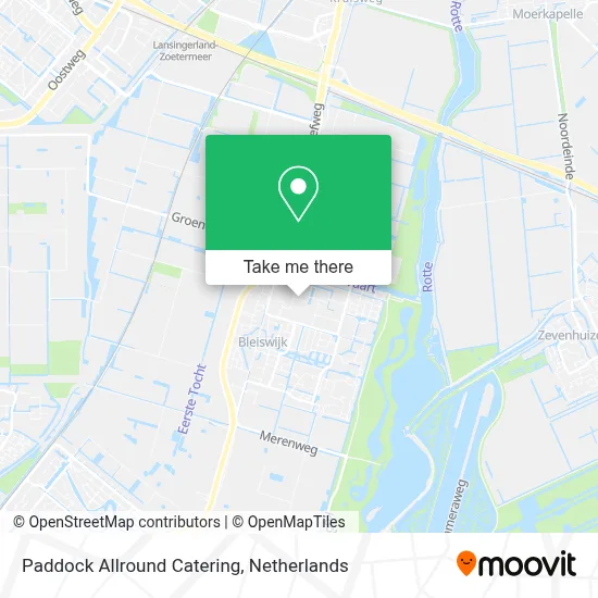 Paddock Allround Catering map