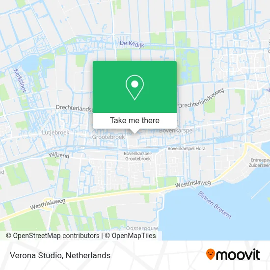Verona Studio map