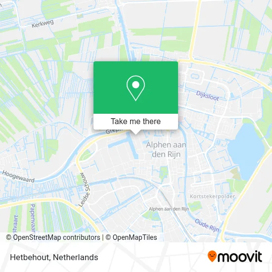 Hetbehout map