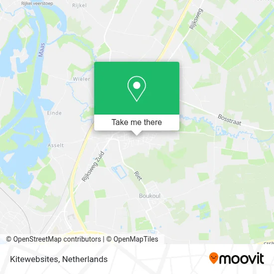 Kitewebsites map
