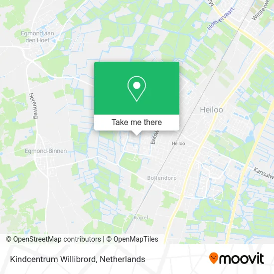Kindcentrum Willibrord map