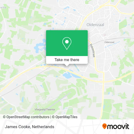 James Cooke map