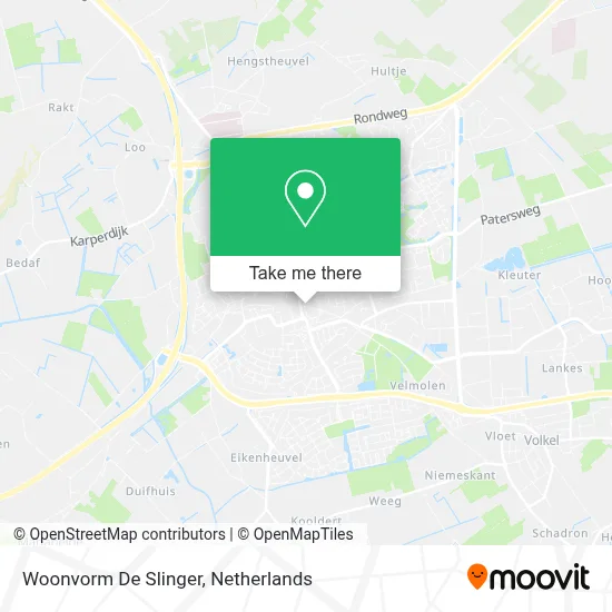 Woonvorm De Slinger map