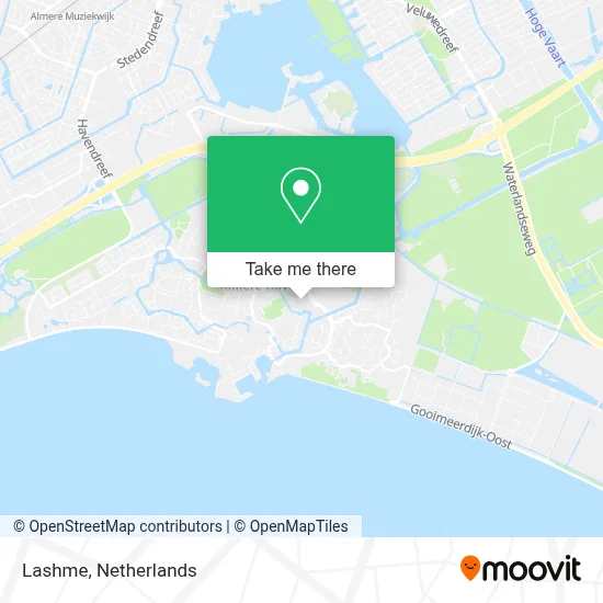 Lashme map