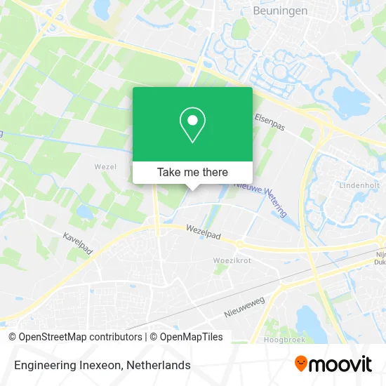 Engineering Inexeon map
