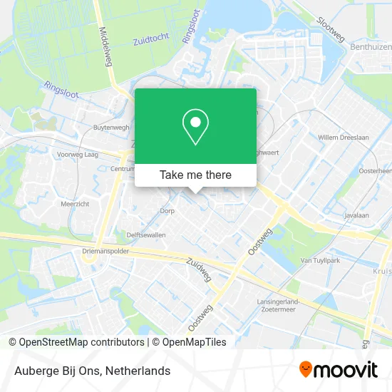 Auberge Bij Ons map