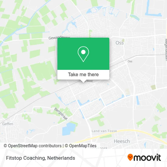 Fitstop Coaching map
