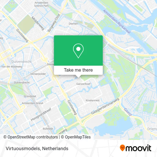 Virtuousmodels map