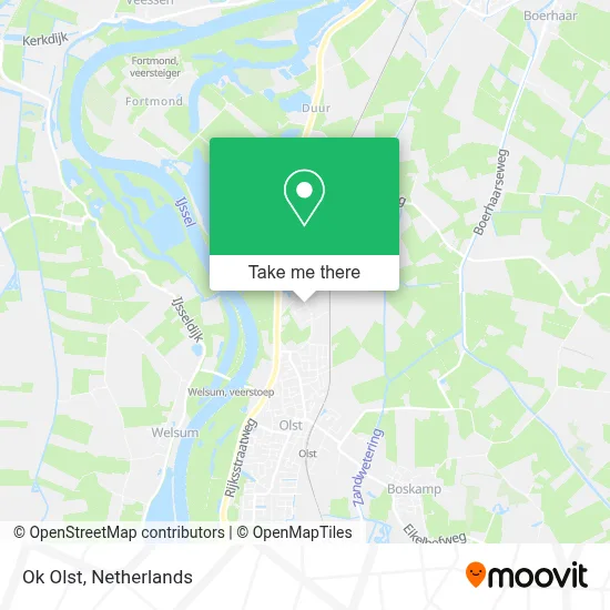 Ok Olst map