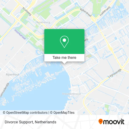 Divorce Support map
