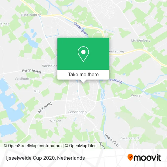 Ijsselweide Cup 2020 map
