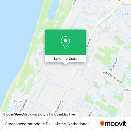 Groepsaccommodatie De Hofstee map