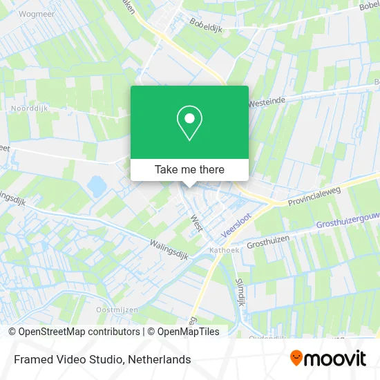 Framed Video Studio map