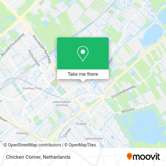 Chicken Corner map