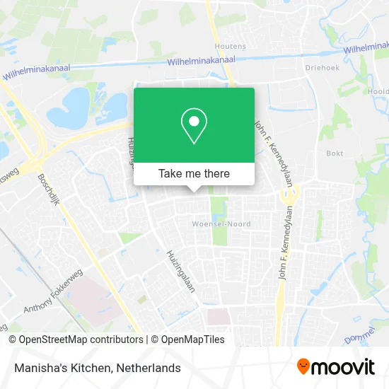 Manisha's Kitchen map